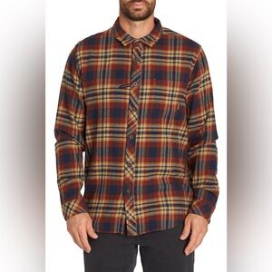 BILLABONG Coastline Plaid Flannel Shirt L